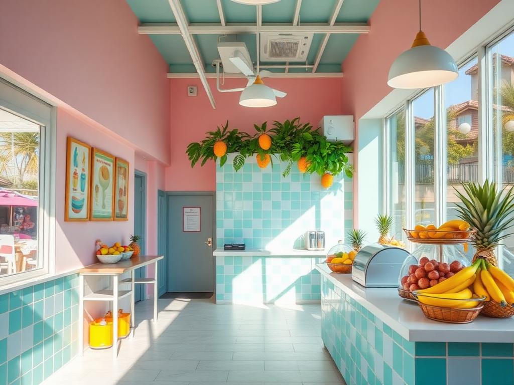Es Teler Nusa restaurant ambiance