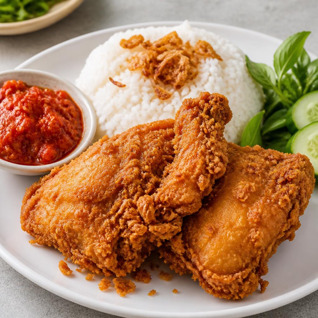 Ayam Goreng Crispy — Mie Tanjung